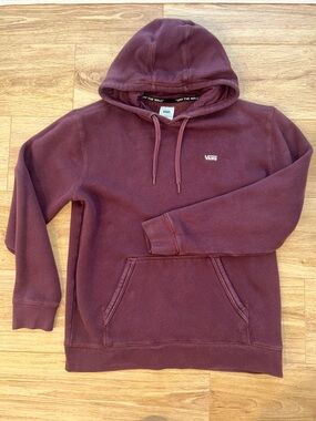Vans woman’s Hoodie in Deep Burgundy